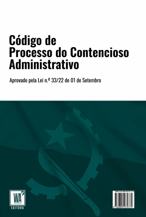 Código do Procedimento Administrativo — Código de Processo do Contencioso Administrativo - Image 2